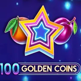 100 Golden Coins by Amusnet Interactive, showcased at frumzi-kaszino.com – game logo