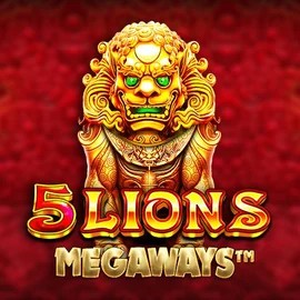 5 Lions Megaways game by Pragmatic Play – logo hosted on Frumzi Casino