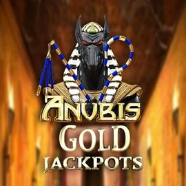 Official Jackpots logo: Anubis Gold Jackpots by Inspired Gaming at Frumzi Casino