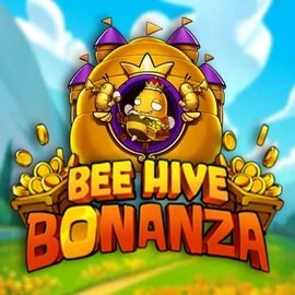 Official Slots logo: Bee Hive Bonanza by NetEnt at Frumzi Casino
