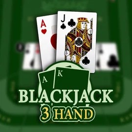 Blackjack 3H (Habanero) online game logo by Habanero on frumzi-kaszino.com
