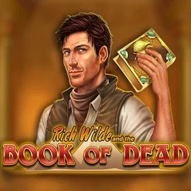 Book of Dead game by Play’n GO – logo hosted on Frumzi Casino
