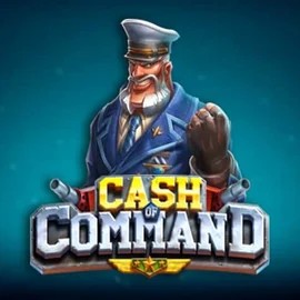 Cash of Command game by Play’n GO – logo hosted on Frumzi Casino