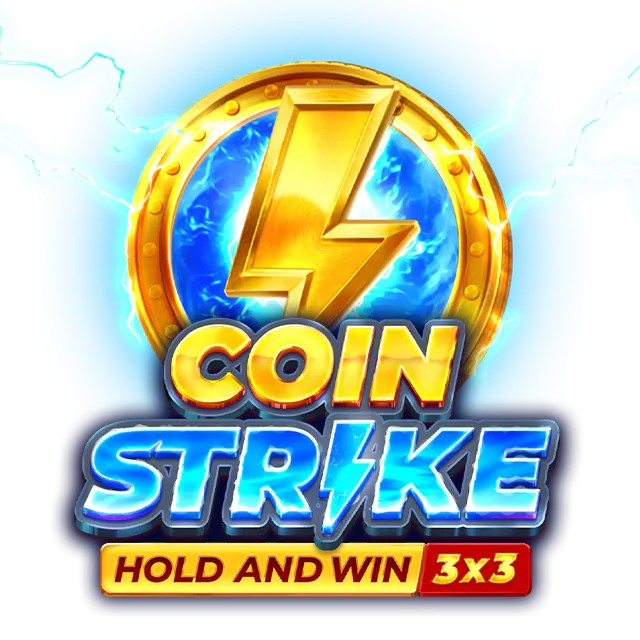 Coin Strike: Hold and Win online game logo by Playson on frumzi-kaszino.com