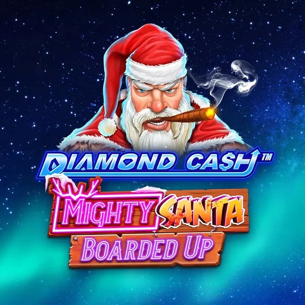 Play the Diamond Cash Mighty Santa Boarded Up slot by Greentube on Frumzi Casino