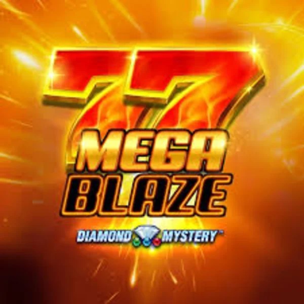 Diamond Mystery Mega Blaze slot logo by Greentube at Frumzi Casino