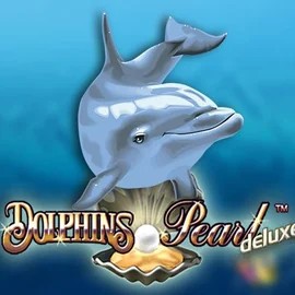 Dolphins Pearl Deluxe casino game by Novomatic – featured logo at Frumzi Casino