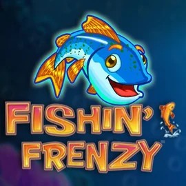 Fishin Frenzy by Blueprint Gaming, showcased at frumzi-kaszino.com – game logo