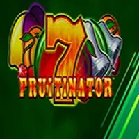 Slots logo of Fruitinator Jackpot King from Blueprint Gaming at Frumzi Casino