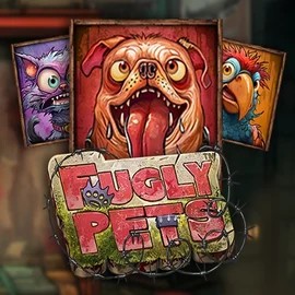 Fugly Pets logo – Slots by Stakelogic at Frumzi Casino