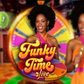 Funky Time game by Evolution – logo hosted on Frumzi Casino
