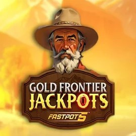 Gold Frontier Jackpots FastPot5 slot logo by Yggdrasil at Frumzi Casino