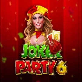 Joker Party 6 logo by Greentube at Frumzi Casino