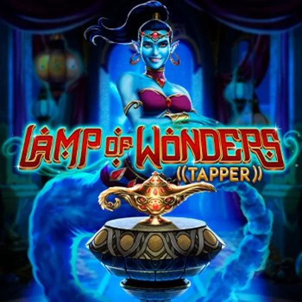 Slots logo of Lamp Of Wonders Tapper from Greentube at Frumzi Casino