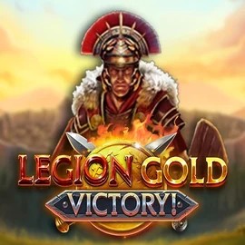 Legion Gold Victory! slot logo by Play’n GO at Frumzi Casino