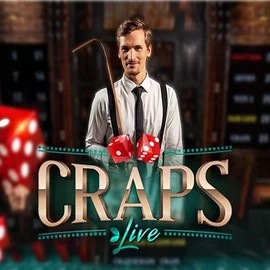 Live Casino logo of Live Craps from Evolution at Frumzi Casino
