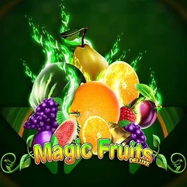 Magic Fruits Deluxe logo by Wazdan at Frumzi Casino
