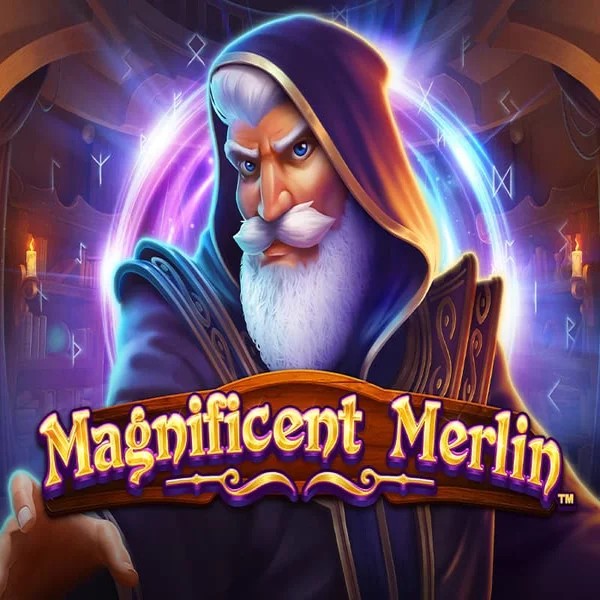 Magnificent Merlin game by Greentube – logo hosted on Frumzi Casino