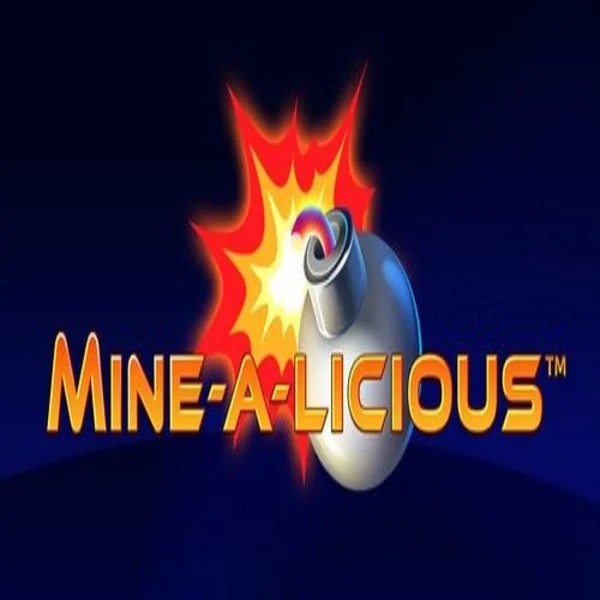 Official Slots logo: Mine a Licious by Playtech at Frumzi Casino