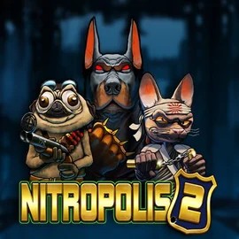 Try Nitropolis 2 slot by ELK Studios on frumzi-kaszino.com – logo image