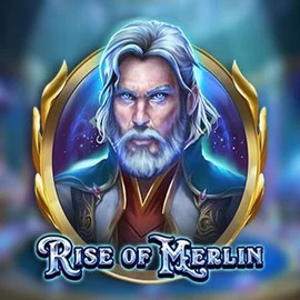Rise of Merlin game by Play’n GO – logo hosted on Frumzi Casino