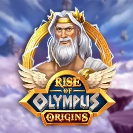 Rise of Olympus Origins logo – Slots by Play’n GO at Frumzi Casino