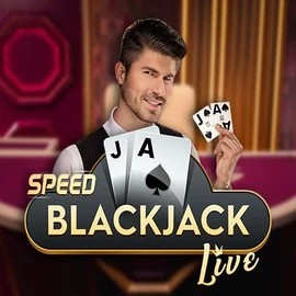 Official Live Casino logo: Speed Blackjack by Pragmatic Play at Frumzi Casino