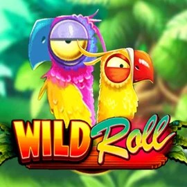 Wild Roll online game logo by Playtech on frumzi-kaszino.com