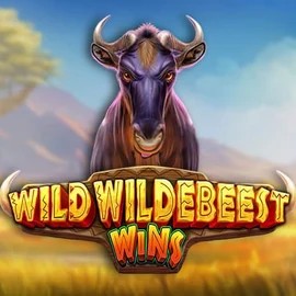 Official Slots logo: Wild Wildebeest Wins by Pragmatic Play at Frumzi Casino